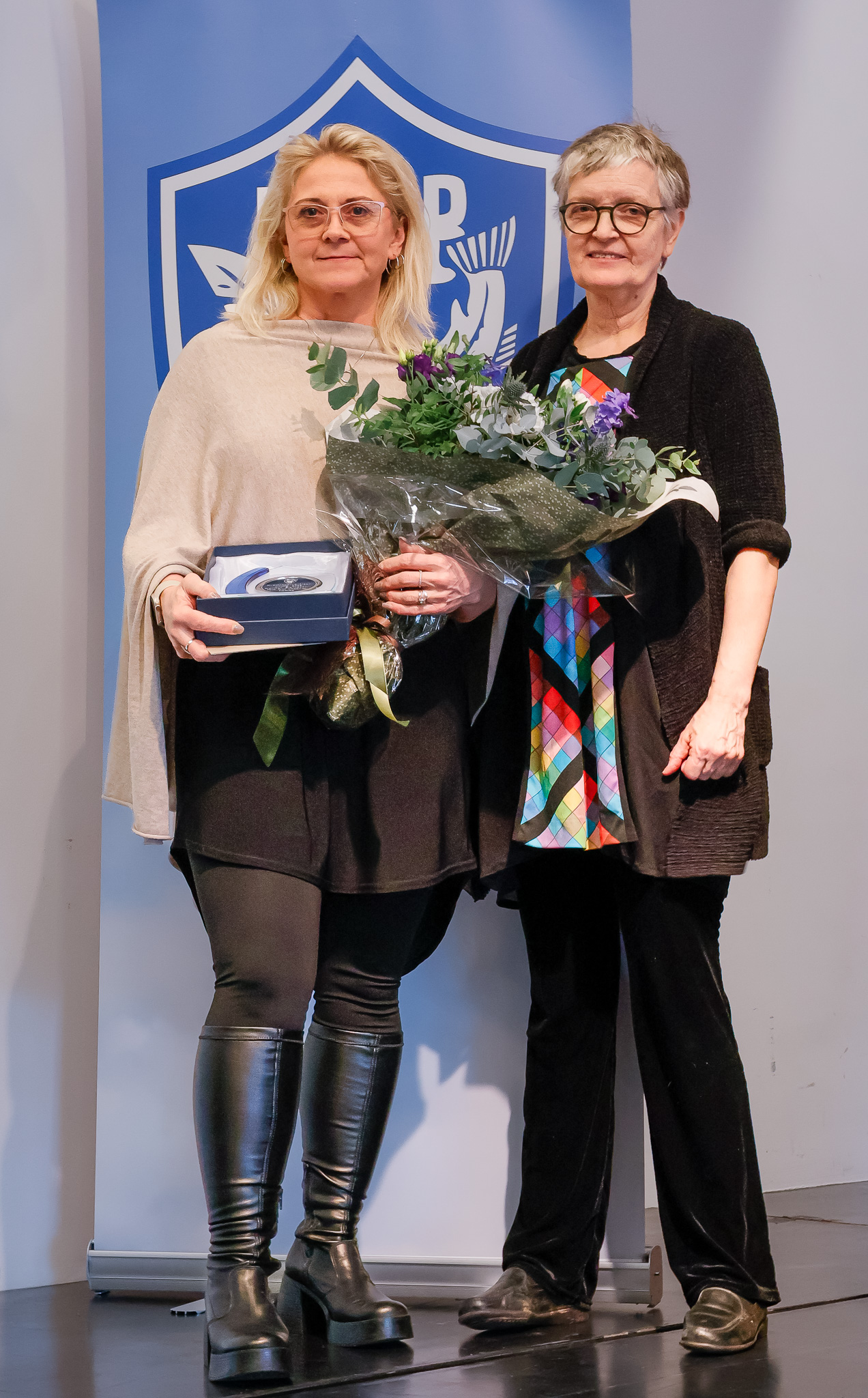 Sigga Manna ásamt Guðrúnusambandsstjóra UMSB